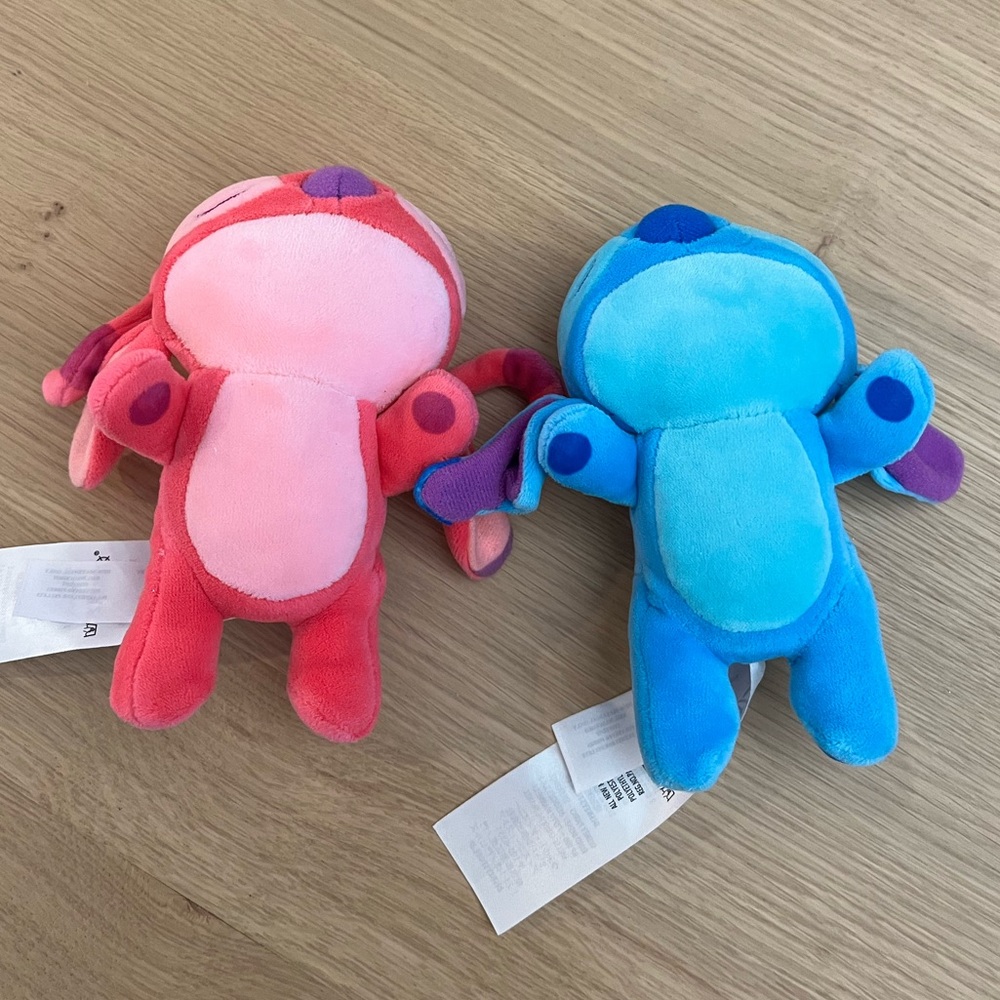 Stitch and Angel Plush Toys